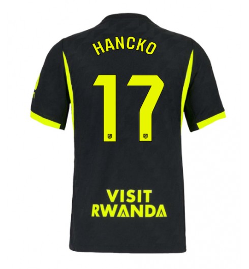 Atletico Madrid David Hancko #17 Venkovní Dres 2026-27 Krátký Rukáv Atletico Madrid David Hancko #17 Venkovní Dres 2026-27 Krátký Rukáv